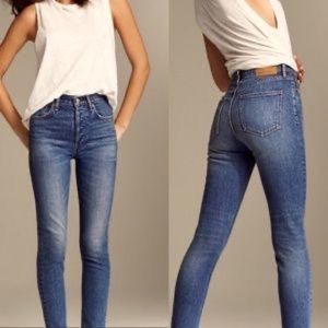 Denim Forum The Yoko Slim High-Rise Slim Jeans